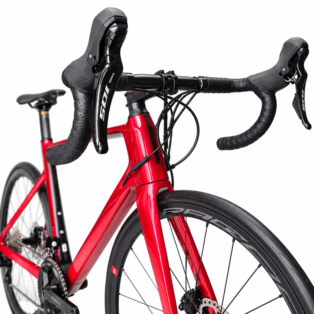 BICICLETA DE RUTA VAN|RYSEL - TALLA 56 - CARBONO